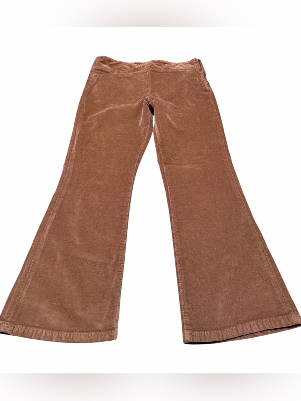 Brand New Free People Corduroy Flare Pants in Warm Brown